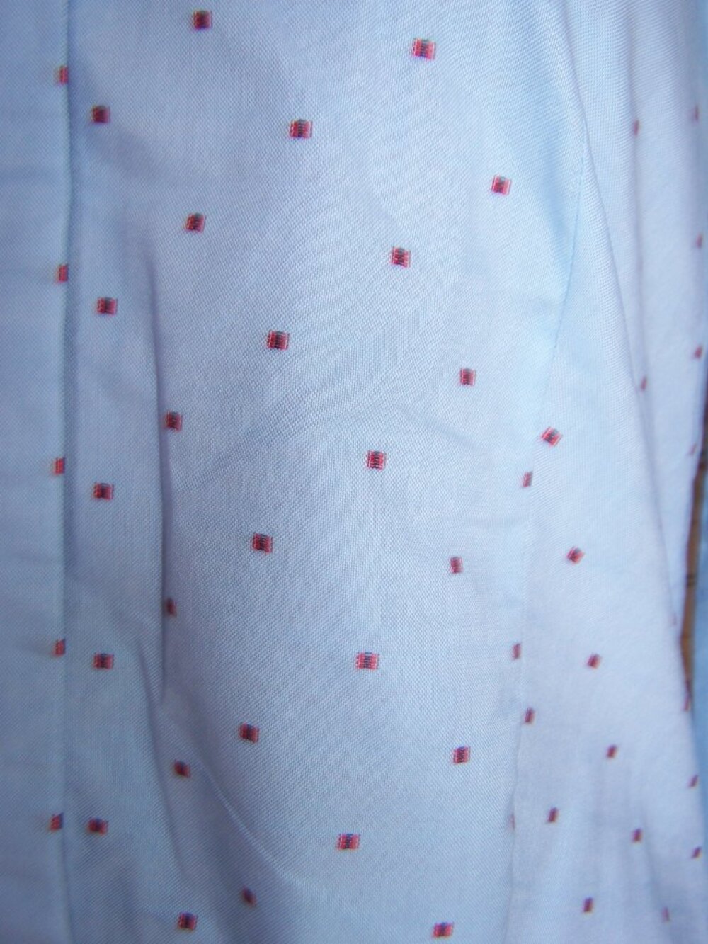 Tommy Hilfiger Women's Cotton Monogram Logo-Print Tab Shirt Sz S - Picture 3 of 7